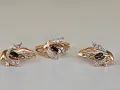 Златен комплект розово злато 14 карата, снимка 11