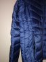 Дамско синьо яке с качулка , снимка 4