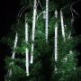 LED Висулки "Падащ сняг" - Бели, снимка 3