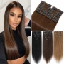 ✨ 100% ЕСТЕСТВЕНА СЛАВЯНСКА REMY КОСА С КЛИПСИ – ГОТОВА ЗА ПОСТАВЯНЕ ✨, снимка 1
