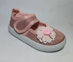 Детски текстилни обувки Цвете