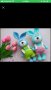 Плетени играчки Зайчета, снимка 1 - Други - 37567370