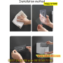 Водоустойчива поставка за тоалетна хартия с чекмедже - лепяща - КОД 57500, снимка 8