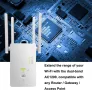 WiFi Range Extender, до 1200Mbps, 2,4 & 5GHz двулентов WiFi ретранслатор WiFi усилвател на сигнала с, снимка 4