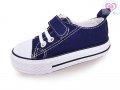 №20-№23, Бебешки кецове за момче в синьо и бяло MORENO, снимка 1 - Бебешки обувки - 36670663