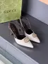 Gucci Дамски Сандали На Ток Гучи - Различни Цветове Код E111, снимка 1