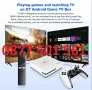 *Нова G7 Android 40,000 игри 15000 канала 14 Игрова конзола и tv box в едно Plus Gaming TV Box , снимка 1