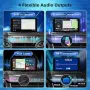 Нов Преносим CarPlay екран с GPS, Bluetooth и FM 7 инча CarPlay и Android Auto, снимка 6