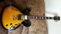 Aston Sedona 335 Style-Semi-Hollow Electric Guitar, китара Астон полуакустична