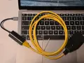 BMW ENET(Ethernet to OBD) кабел за диагностика, кодиране (F/G/I серия) INPA / ISTA + USB-C адаптер, снимка 1