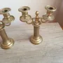 Комплект от два бронзови свещника, снимка 4