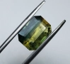 Рядък ненагряван двуцветен сапфир 3.29кт.! Сертифициран! нов!, снимка 8