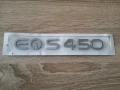 сребрист надпис Mercedes Benz EQS 450, снимка 1