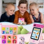 Образователен детски телефон с игри и камера 180° – Smart Phone за деца 3–7 г, снимка 3