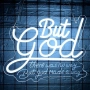 Нов знак But God LED неонова табела за стена USB регулируема светлина, снимка 1
