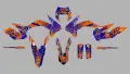 Пластмаси със стикери за Ktm Exc 500 2012-2016, снимка 2