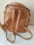 Кожена кафява раница, снимка 2