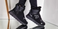 Nike Стилни Зимни Черни Дамски Боти , снимка 5
