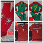  CR7 ❤️⚽️ подаръчен комплект-футболен екип,  екип анцуг и гети ❤️⚽️ Португалия , снимка 1 - Футбол - 36996584