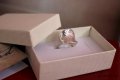 Стилен и елегантен сребърен пръстен модел R077, снимка 7