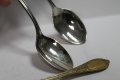 3бр. лъжички за чай посребрени , снимка 3