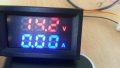  волтметър амперметър ватметър до 100Волта-10А, снимка 3