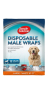 Памперси за мъжки кучета Simple Solution, 12 броя - L размер