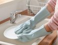 2152 Ръкавици с четка за миене на съдове, снимка 3