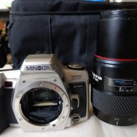 Продавам много запазен фотоапарат Minolta 505 si super, снимка 1 - Фотоапарати - 42661845