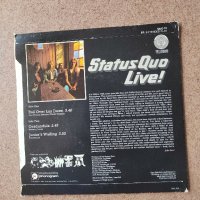 Status Quo Live, vinil 7" GB, снимка 3 - Грамофонни плочи - 42096960
