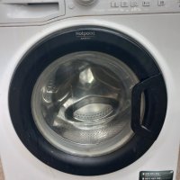 Продавам преден панел с платка за пералня Hotpoint-Ariston FMG 723MB, снимка 3 - Перални - 42516835