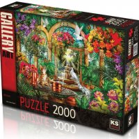 Пъзел Атриум: Райска градина , 2000 части
