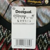 Блуза Desigual нова L, снимка 3 - Тениски - 29758937