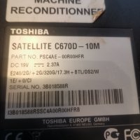 Toshiba C670D-10m на части 