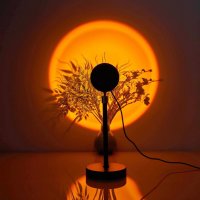 Уникална лампа залез Sunset Lamp, снимка 5 - Настолни лампи - 39739713