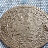 Сребърна монета 6 кройцера 1674г. Силвиус Фридрих Уелс 29776, снимка 10 - Нумизматика и бонистика - 42890313