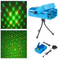 Диско Парти Лазер Mini Laser Stage Lighting, снимка 4 - Други - 31217153