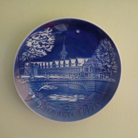 Продавам колекционерски B&G Copenhagen Porcelain  Plate, снимка 1 - Колекции - 36467189