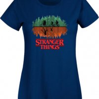 Дамска Тениска Stranger Things 2,Филм,Сериал,, снимка 6 - Тениски - 37314616