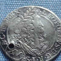 Сребърна монета 15 кройцера 1694г. Леополд първи Хал Тирол 13606, снимка 5 - Нумизматика и бонистика - 42915619