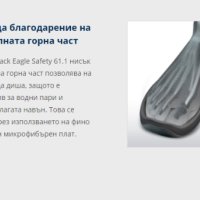 Предпазни работни обувки с бомбе  Haix Black Eagle Safety 61.1 Low номер 41, снимка 8 - Други - 42614021