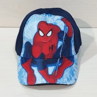Нова детска шапка с козирка СпайдърМен (SpiderMan), снимка 3 - Шапки, шалове и ръкавици - 37280178