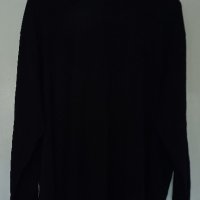 ДАМСКА ЧЕРНА БЛУЗА с дълъг ръкав Размер  XXXXL, снимка 1 - Блузи с дълъг ръкав и пуловери - 42568666