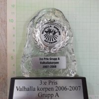 Пластика"3:e Pris Valhalla korpen 2006-2007 Grupp A", снимка 1 - Други ценни предмети - 29133927