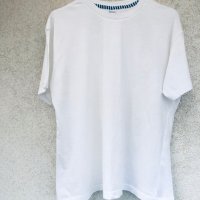 Бяла маркова тениска MAURO FERRINI,XL, снимка 5 - Тениски - 29439674