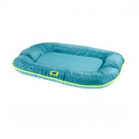  Висококачествено легло с подплатен матрак OSCAR 80 CUSH. BLUE, снимка 1 - За кучета - 31858902