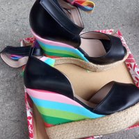 Обувки, снимка 2 - Дамски обувки на ток - 37763381