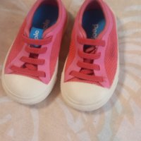 Розови кецове, снимка 1 - Бебешки обувки - 40466635