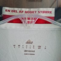 Denmark Adidas оригинална тениска футболна фланелка Дания Национален Отбор размер S, снимка 3 - Тениски - 37571159