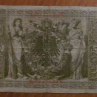1000 МАРКИ 1910 година, ГЕРМАНИЯ, снимка 2 - Нумизматика и бонистика - 31132573